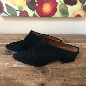 AQUATALIA Fife Black Mule Made In Italy Vero Cuoio  10